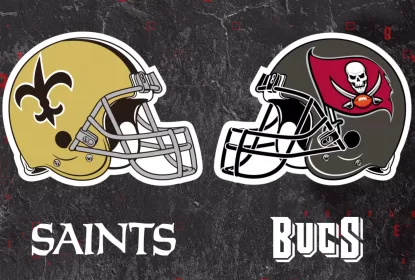 RedeTV! exibe duelo entre Saints e Buccaneers na semana 17 da NFL - The Playoffs