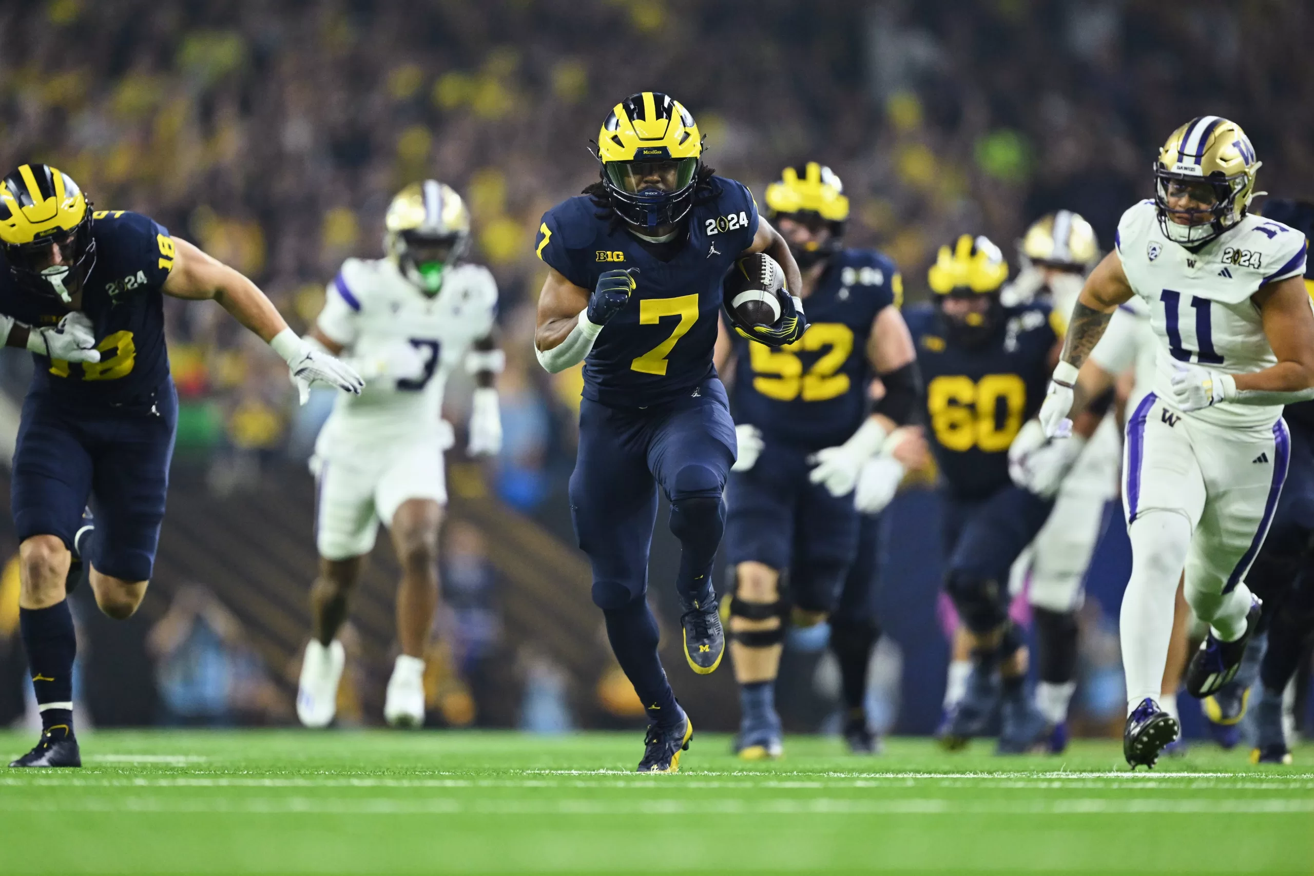 Donovan Edwards RB - Michigan Wolverines wins College Football Playoff National Championship