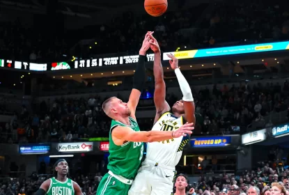 Pacers vencem Celtics e esperam exames para avaliar lesão de Haliburton