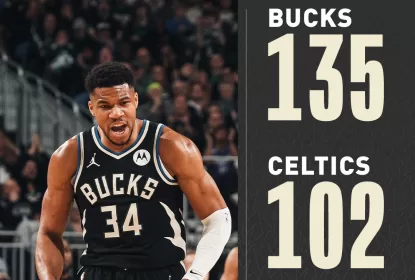 Com um primeiro tempo impressionante, Bucks ‘massacram’ Celtics - The Playoffs
