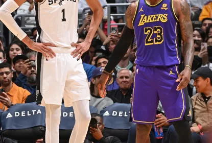LeBron volta e comanda Lakers em noite histórica de Wemby - The Playoffs