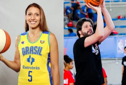 Talentos da ESPN criam versão brasileira do desafio do All-Star Weekend entre Curry e Ionescu - The Playoffs