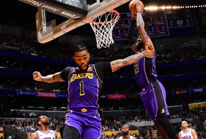 Em jogo truncado, Lakers conseguem derrotar Sixers - The Playoffs