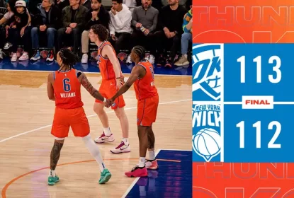 Shai Gilgeous-Alexander converte game winner e Thunder vence Knicks - The Playoffs