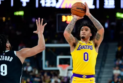 Hood-Schifino passa por cirurgia nas costas e desfalca Lakers por tempo indeterminado - The Playoffs