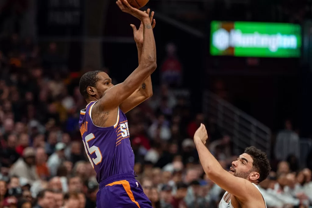 Kevin Durant - Phoenix Suns @ Cleveland Cavaliers