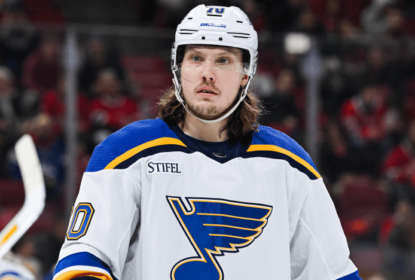 NHL - Sundqvist está fora do resto da temporada pelos Blues com uma ruptura do ligamento cruzado anterior - The Playoffs