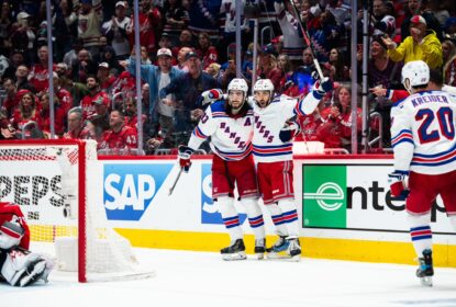 NHL - Rangers vencem jogo 4, varrem Capitals e avançam nos playoffs - The Playoffs