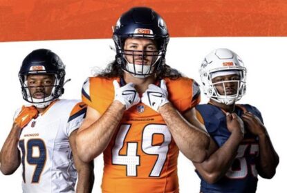 Broncos revelam novos uniformes para a temporada 2024 - The Playoffs