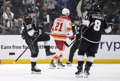 Com goleada, Kings vencem Flames e garantem vaga aos playoffs da NHL - The Playoffs