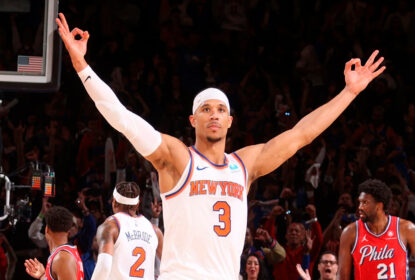 Josh Hart brilha no último quarto, e New York Knicks abrem série com vitória