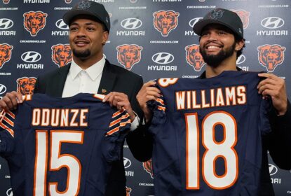 NFL - Rome Odunze acredita no potencial ‘ilimitado’ dos Bears com Caleb Williams - The Playoffs