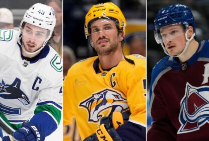 NHL - Hughes, Makar e Josi são finalistas do prêmio de melhor defensor da NHL - The Playoffs