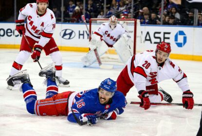 NHL - Com terceiro período perfeito, Hurricanes vencem Rangers e forçam o jogo 6 - The Playoffs
